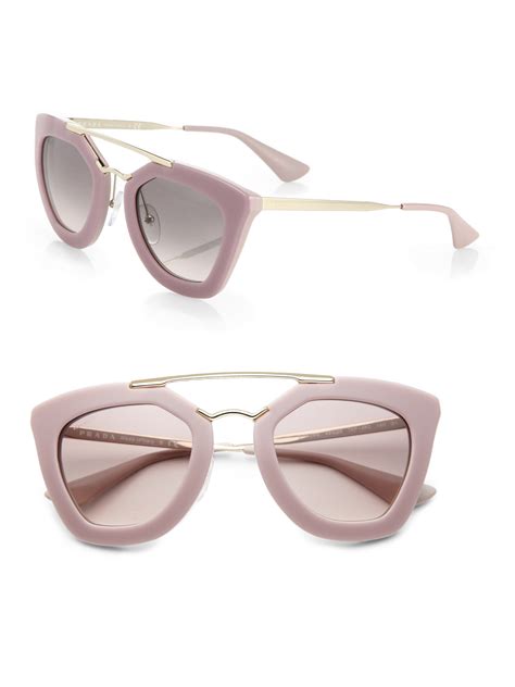 pink prada circle sunglasses|Prada sunglasses women pink.